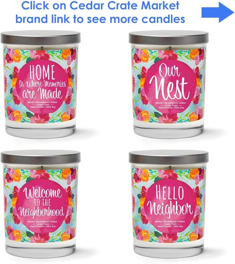Housewarming Candle - Handmade Welcome Gift for Couples