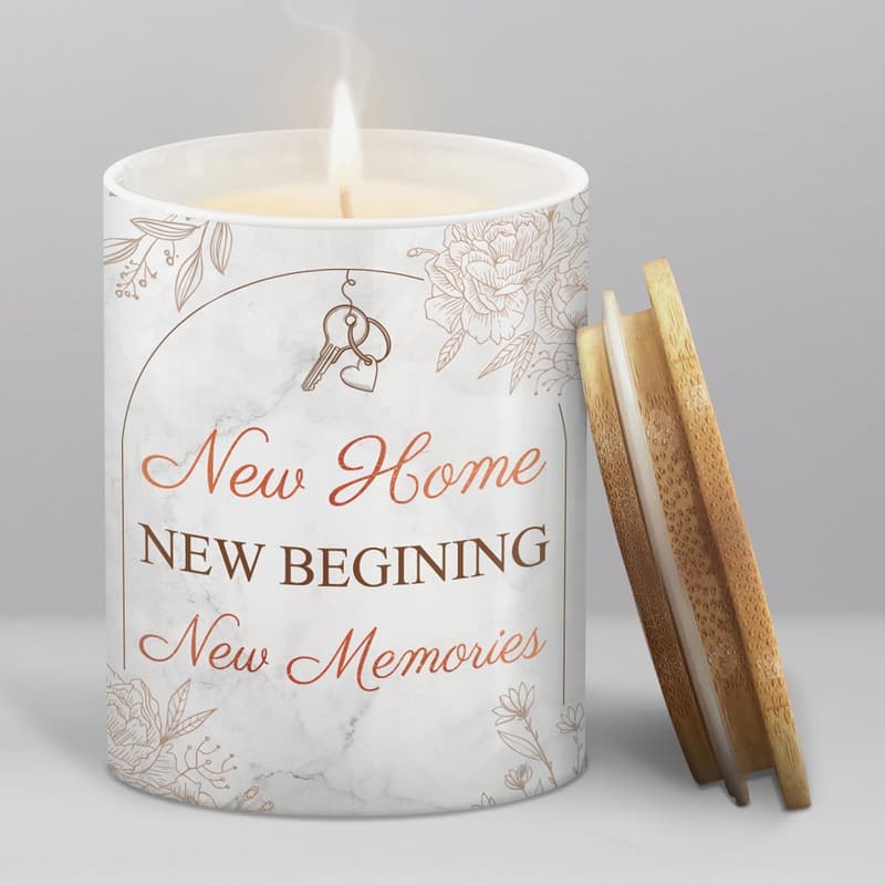 Housewarming Scented Candle - New Home Gift for Friends
