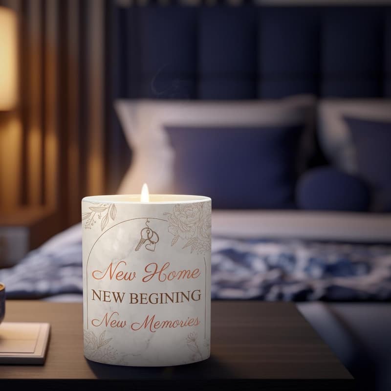 Housewarming Scented Candle - New Home Gift for Friends
