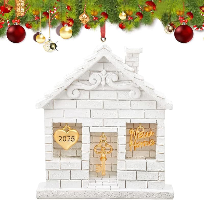 Funny Christmas Ornament - Unique Housewarming Gift for New Homeowners