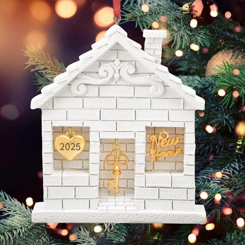 Funny Christmas Ornament - Unique Housewarming Gift for New Homeowners