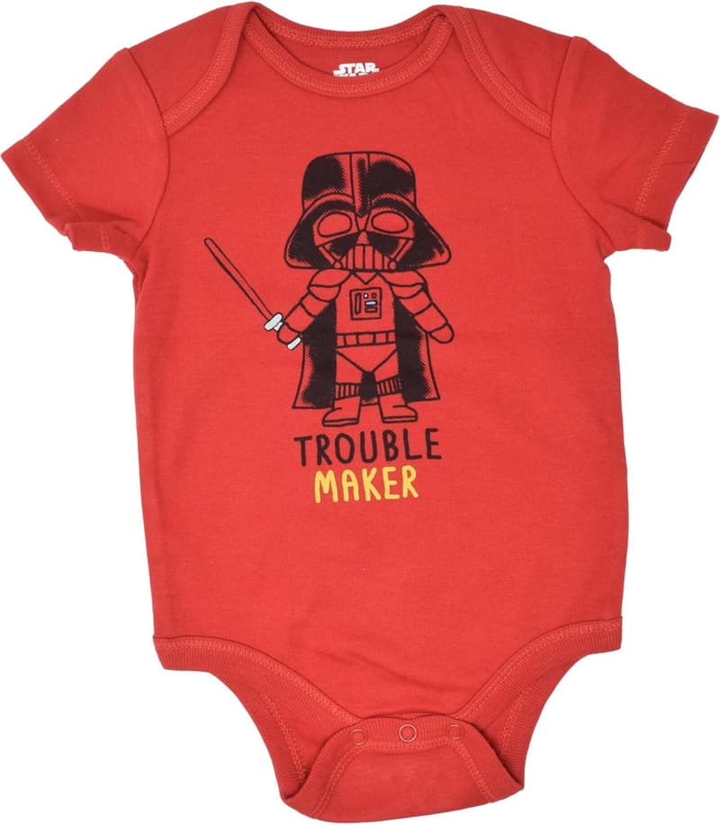Star Wars 5-Pack Baby Bodysuits - Chewbacca & Friends