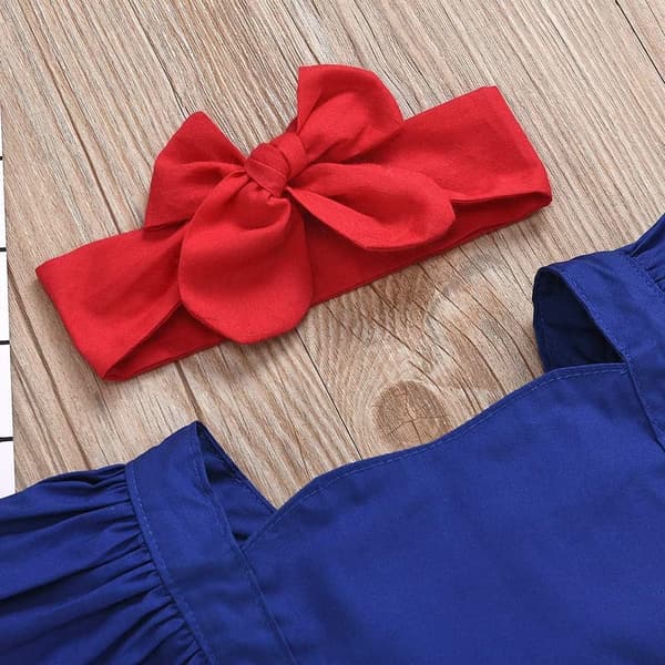 Summer Snow White Cosplay Romper for Baby Girls