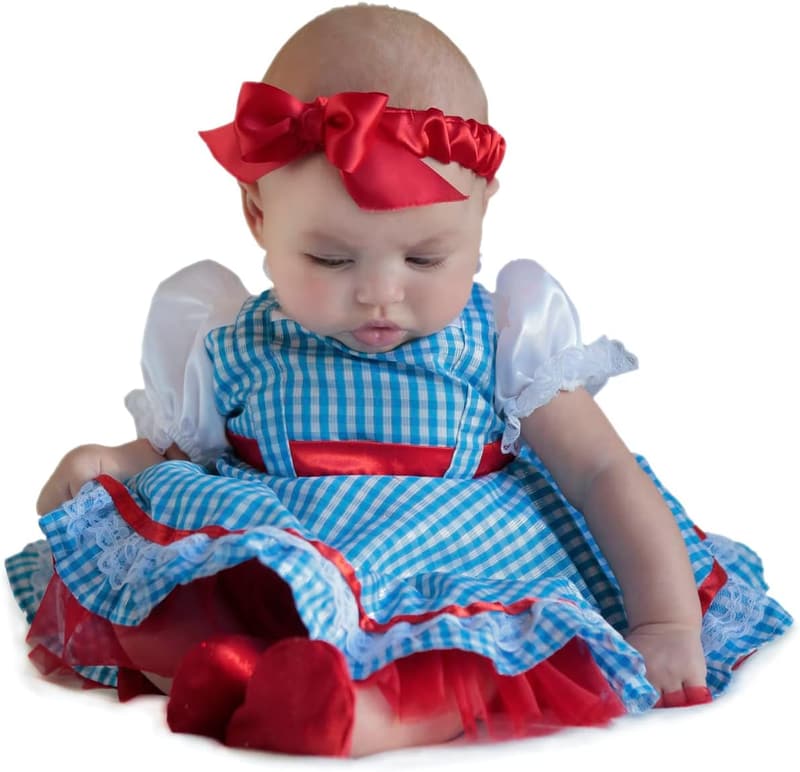 Wizard of Oz Dorothy Deluxe Costume for Baby Girls, 0-3 Months