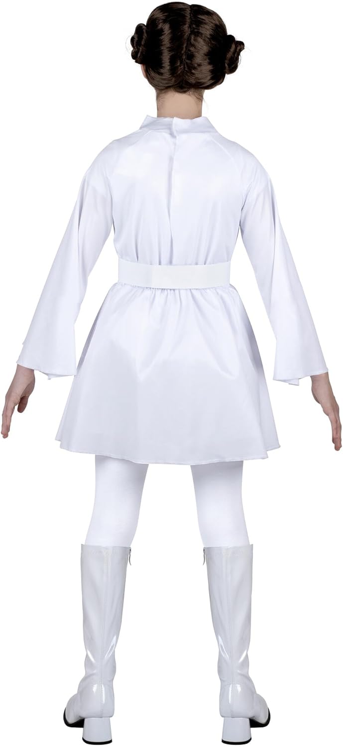 Princess Leia Youth Halloween Costume - Hooded Dress & Belt
