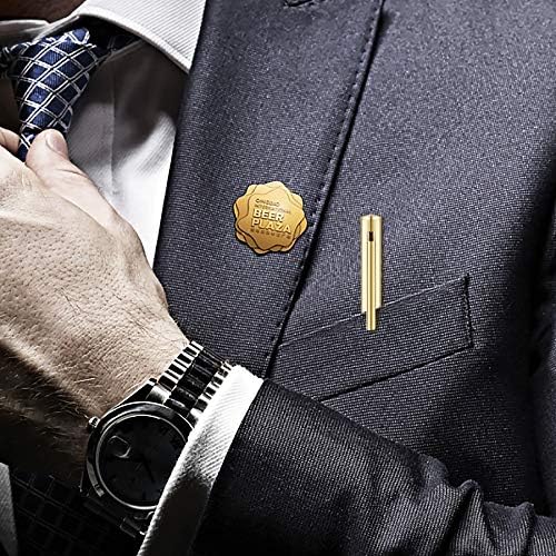Gold Slim Ballpoint Pens - 6 Pack, Medium Point for Gifts