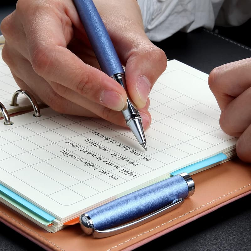 Luxury Ballpoint Pen Set with Gift Box and Refills