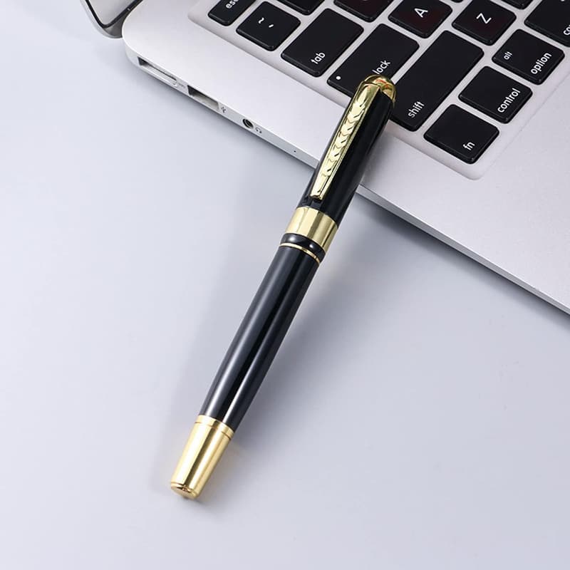 Luxury Ballpoint Pen Gift Set for Men & Women - 0.5mm Black