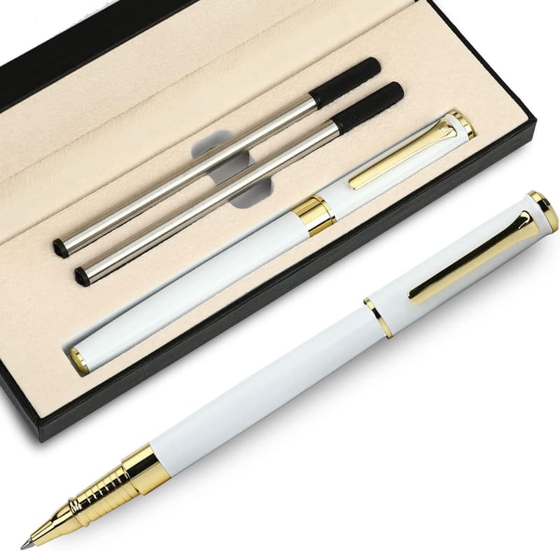 Luxury Ballpoint Pen with Black Refill - Executive Gift for Professionals