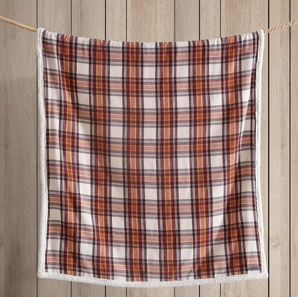 Reversible Sherpa Fleece Throw Blanket for All Seasons