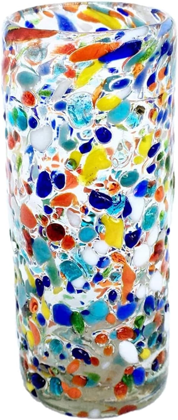Recycled Glass Tequila Shot Glasses Set – 2 oz, Lead-Free