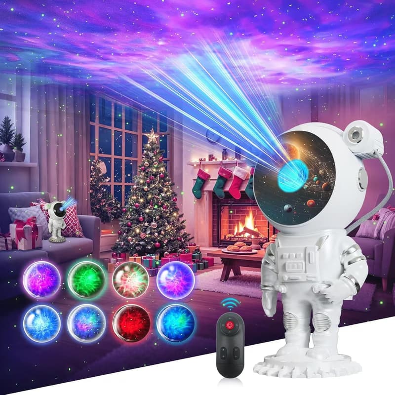 Astronaut Galaxy Projector - Star Light for Kids' Bedroom