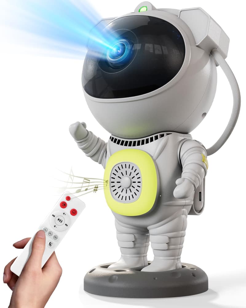 Galaxy Projector Night Light with Bluetooth Speaker for Kids