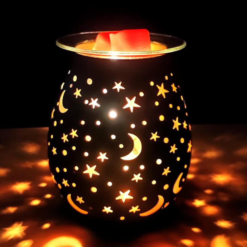 Black Star Electric Wax Warmer for Scented Oils - Birthday Gift