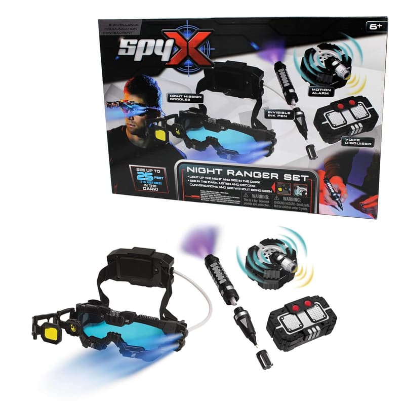 SpyX Night Ranger Set - Night Mission Goggles & Accessories