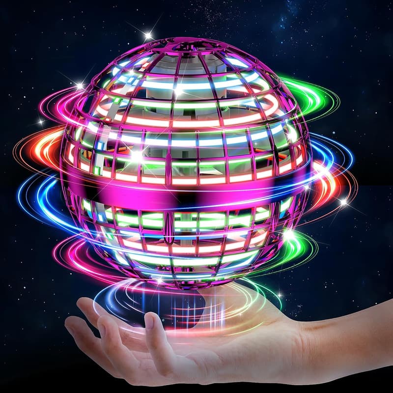 Hand-Controlled Flying Orb Toy for Kids, Ages 6+
