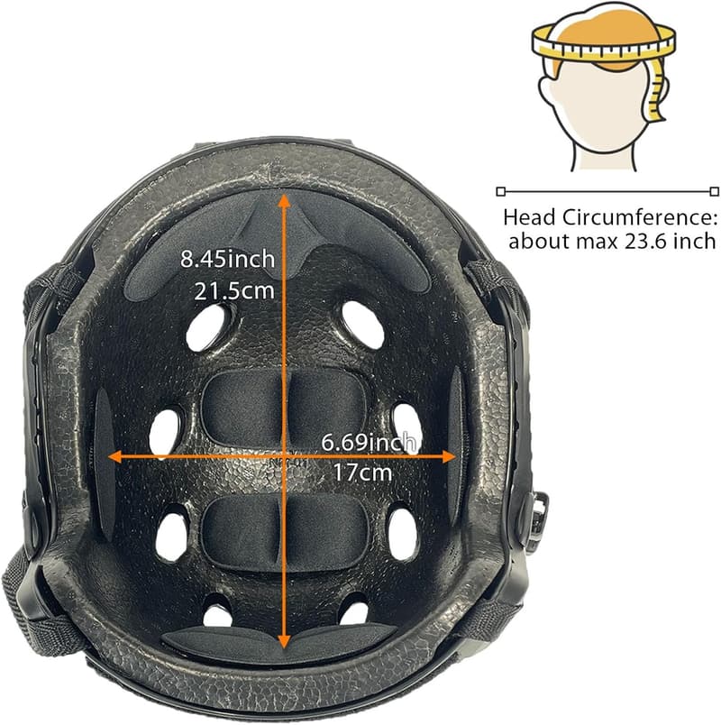 Tactical Paintball Airsoft Helmet - PJ Type