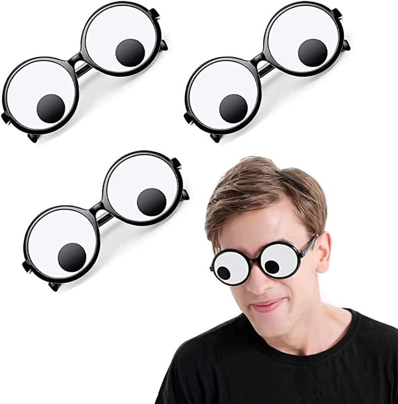 Funny Googly Eyes Goggles for Party Fun