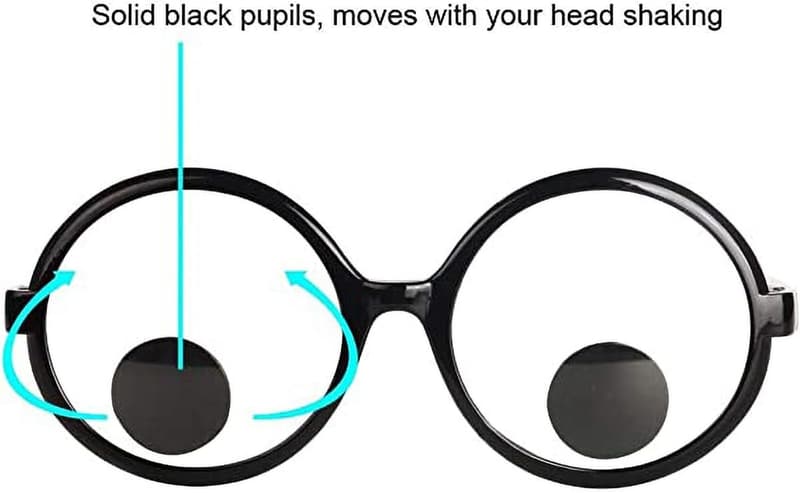 Funny Googly Eyes Goggles for Party Fun