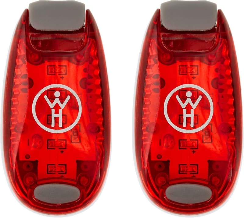 LED Safety Lights 2-Pack - Night Visibility for Runners & Pets
