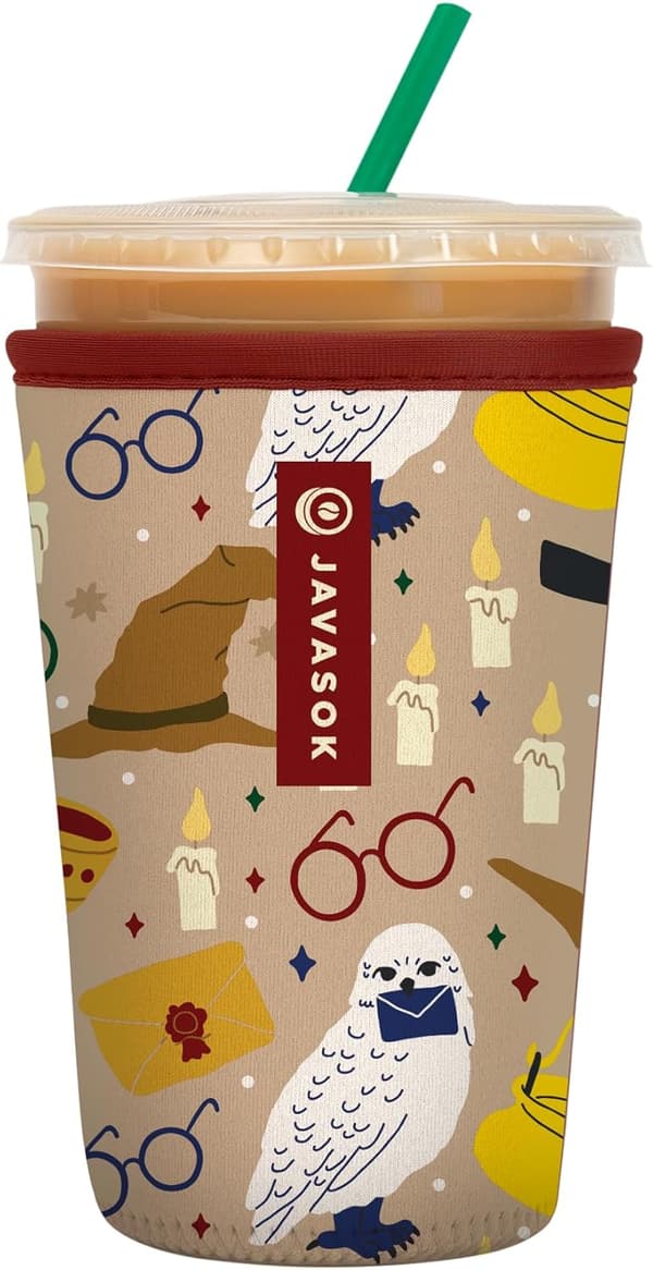 Insulated Neoprene Cup Sleeve for Iced Coffee & Soda