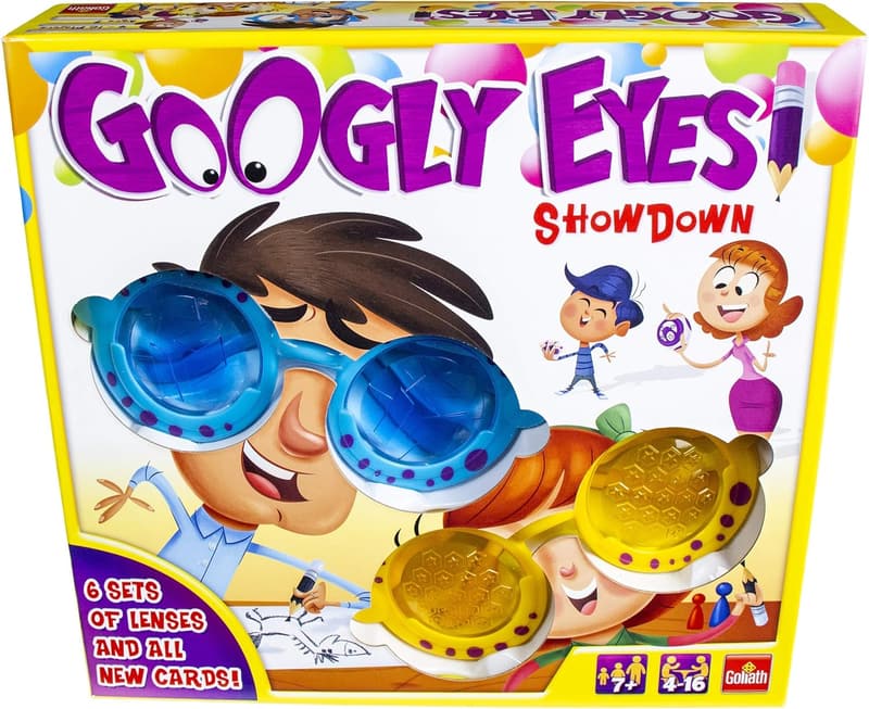 Vision Distorting Googly Eyes Drawing Game