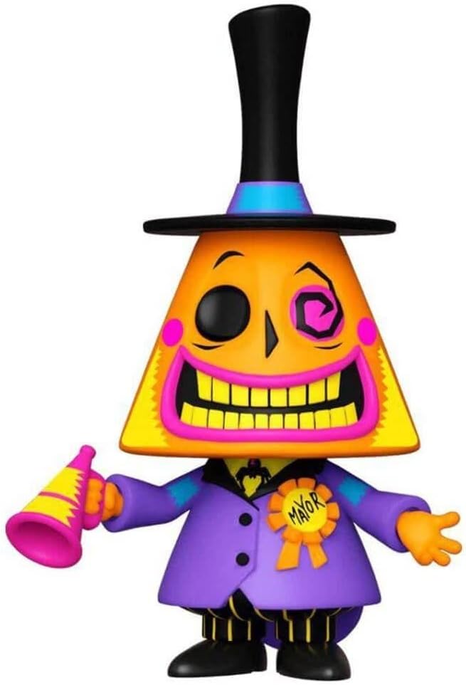 The Nightmare Before Christmas Blacklight Funko Pop! - Mayor