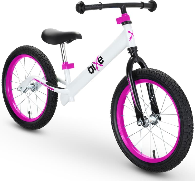 Balance Bike for Kids 4-9 Years - 16-Inch No-Pedal Training
