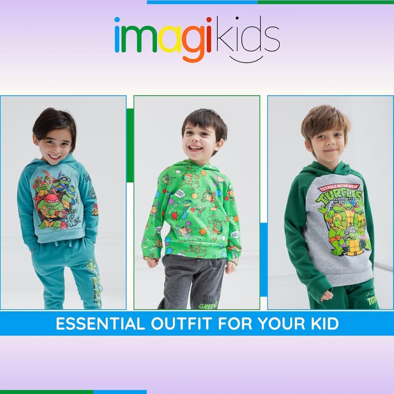 Teenage Mutant Ninja Turtles Hoodie & Pants Set for Kids