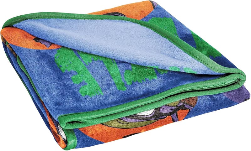 Teenage Mutant Ninja Turtles Plush Throw Blanket for Kids - 46