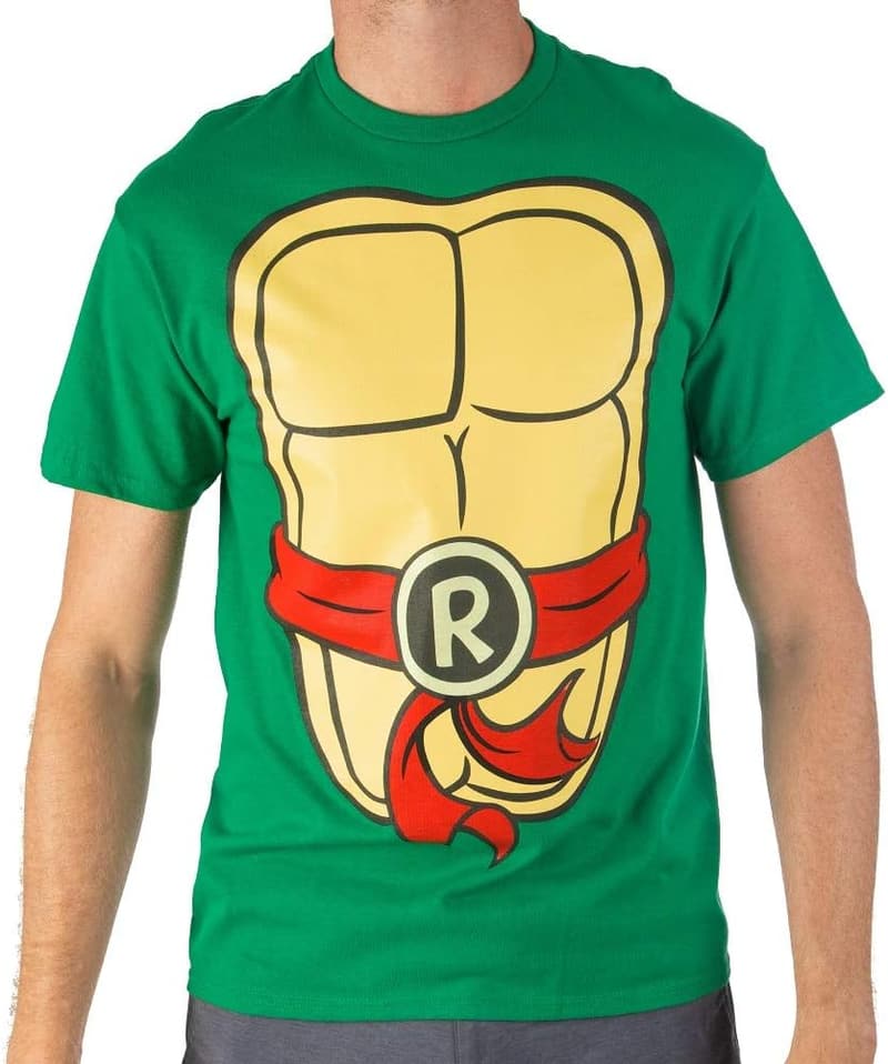 TMNT Men's Costume T-Shirt for Teenage Mutant Ninja Turtles Fans