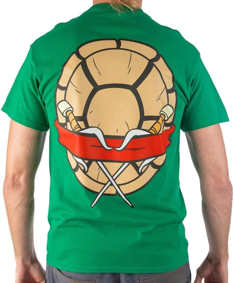TMNT Men's Costume T-Shirt for Teenage Mutant Ninja Turtles Fans