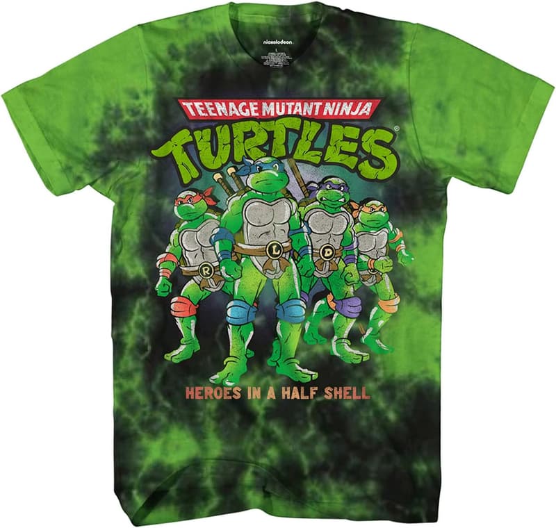 Teenage Mutant Ninja Turtles Men's Tie-Dye T-Shirt