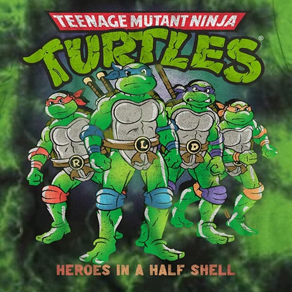 Teenage Mutant Ninja Turtles Men's Tie-Dye T-Shirt