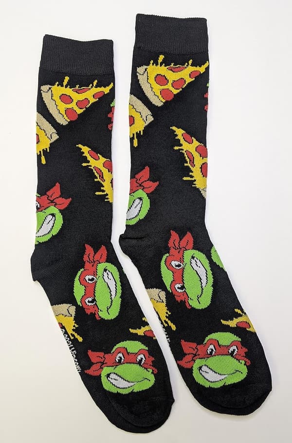 Teenage Mutant Ninja Turtles Men's Crew Socks - 2 Pair Pack