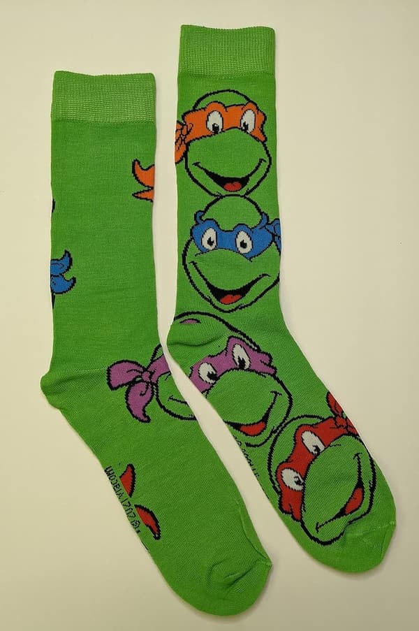 Teenage Mutant Ninja Turtles Men's Crew Socks - 2 Pair Pack