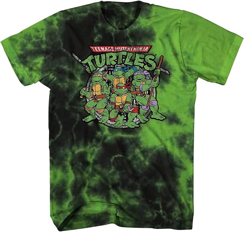 Teenage Mutant Ninja Turtles Tie-Dye T-Shirt for Men