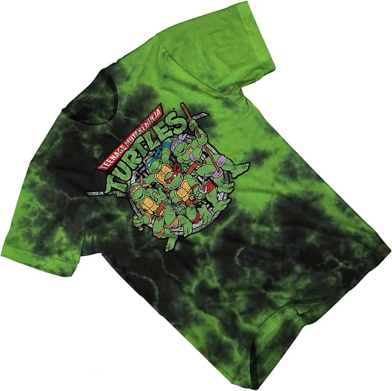 Teenage Mutant Ninja Turtles Tie-Dye T-Shirt for Men