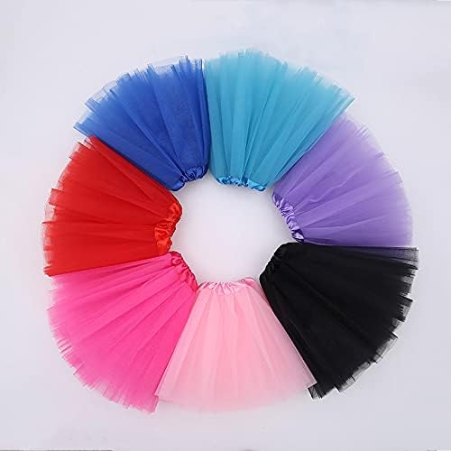 Halloween Tulle Tutu Skirt for Women - 4-5 Layer Dancewear