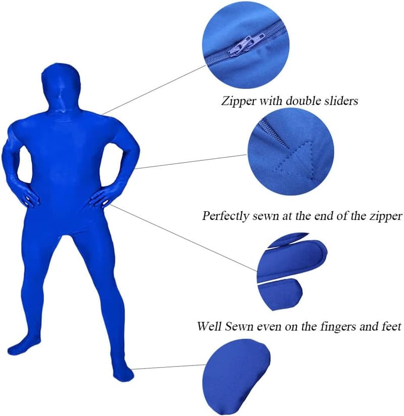Zentai Bodysuit for Men and Women - Spandex Full Body Suit