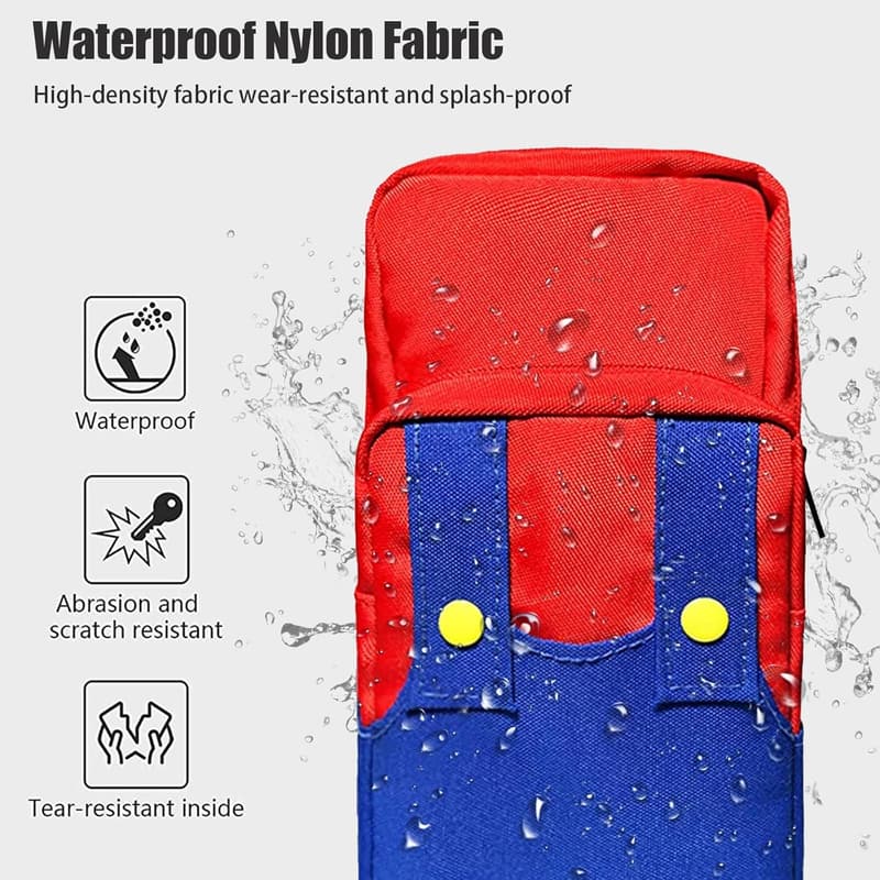 Portable Waterproof Sling Bag for Nintendo Switch Accessories