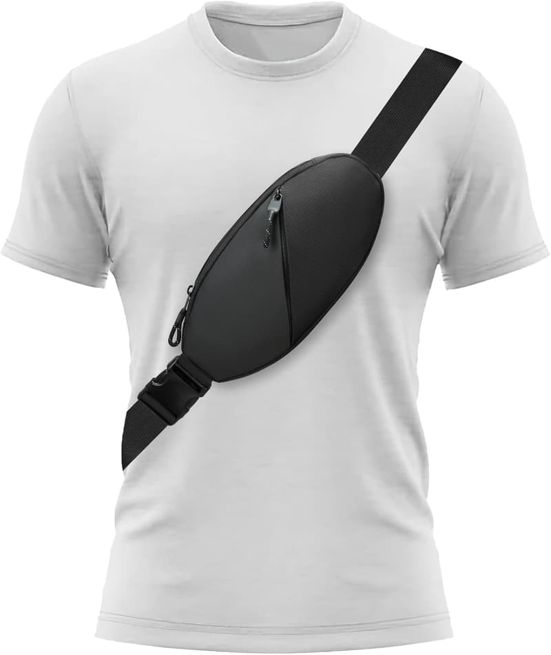 Water-Resistant Crossbody Fanny Pack for Men & Women