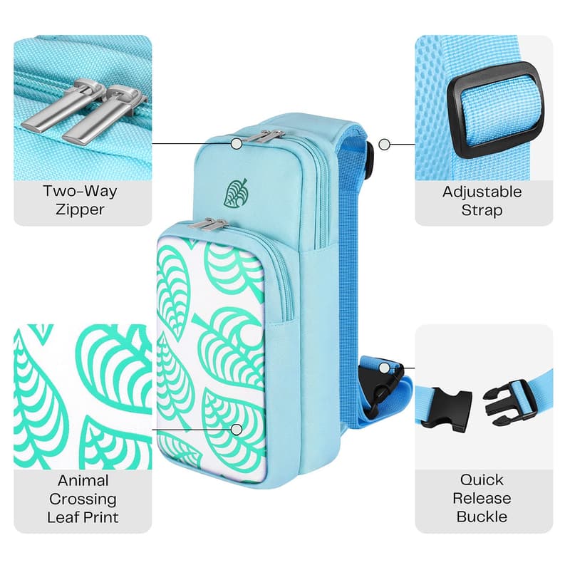 Animal Crossing Nintendo Switch Carrying Bag - Portable Backpack