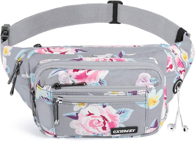 Waterproof Large Capacity Fanny Pack for Travel and Outdoor Activities