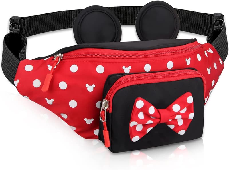 Women's Mini Mouse Fanny Pack - Cute Travel Waist Bag