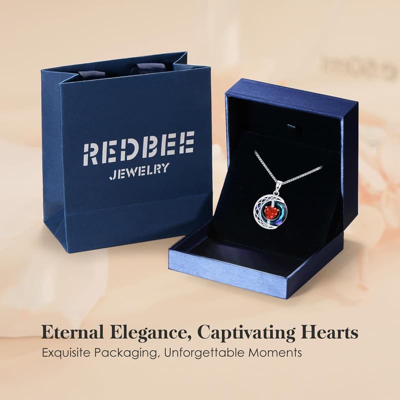 Sapphire Necklace for Women - Birthday & Anniversary Gift