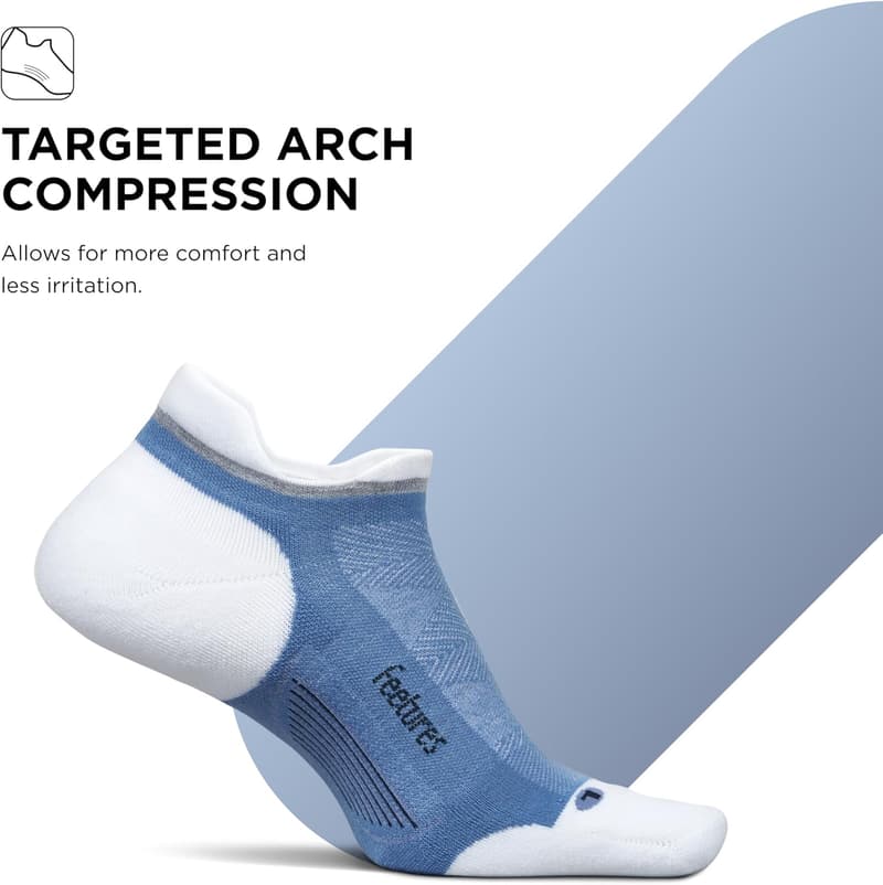 Elite Golf Max Cushion Tab Ankle Socks with Compression