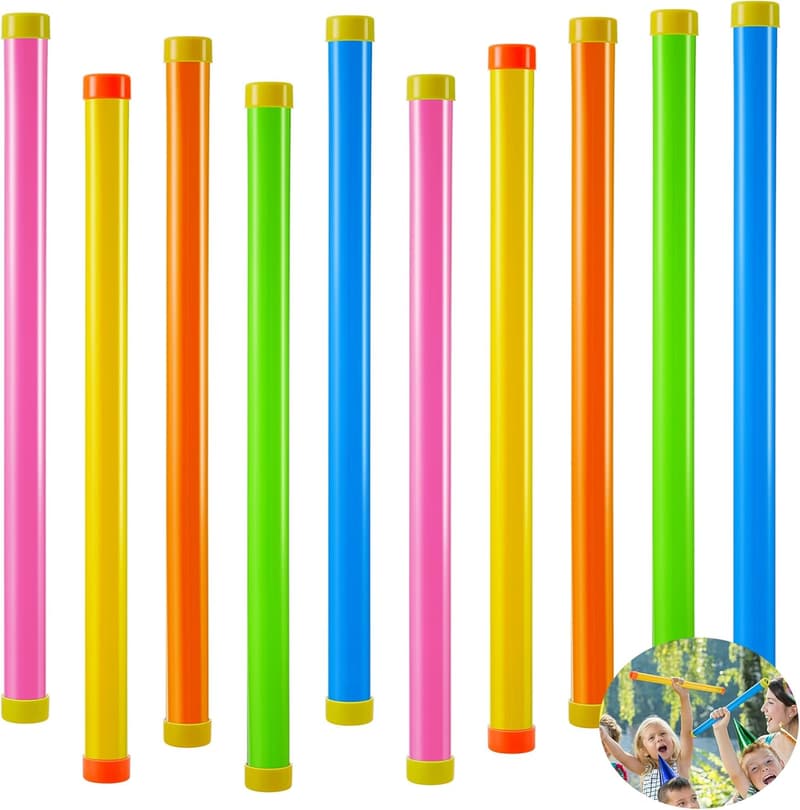 Colorful Groan Tube Noise Maker - 10 Pack Party Favors