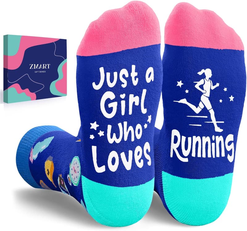 Cheerleader Socks for Girls - Fun Athletic Gift