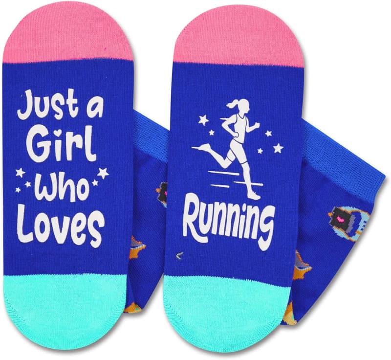 Cheerleader Socks for Girls - Fun Athletic Gift